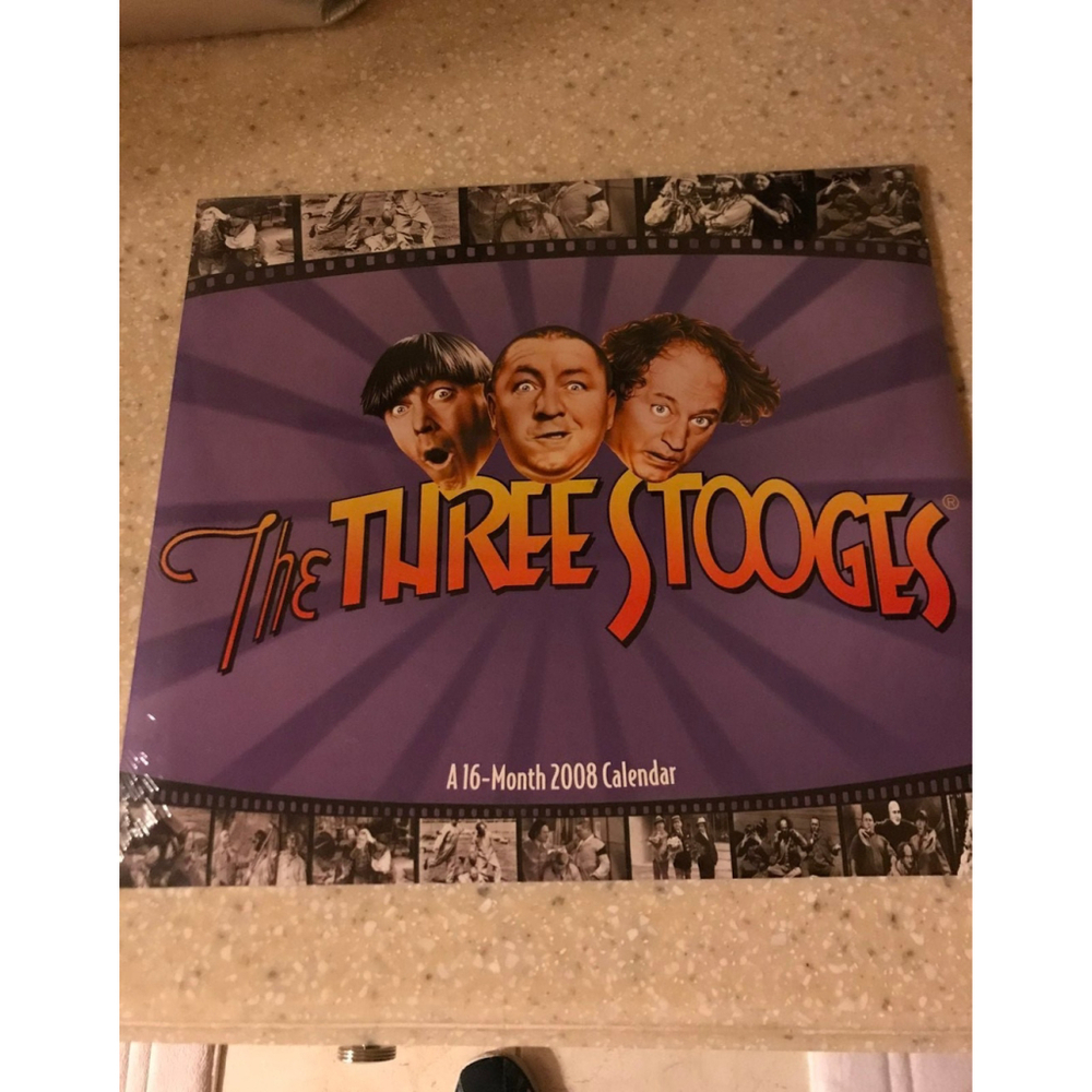 The Three Stooges 2008 Calendar Sealed